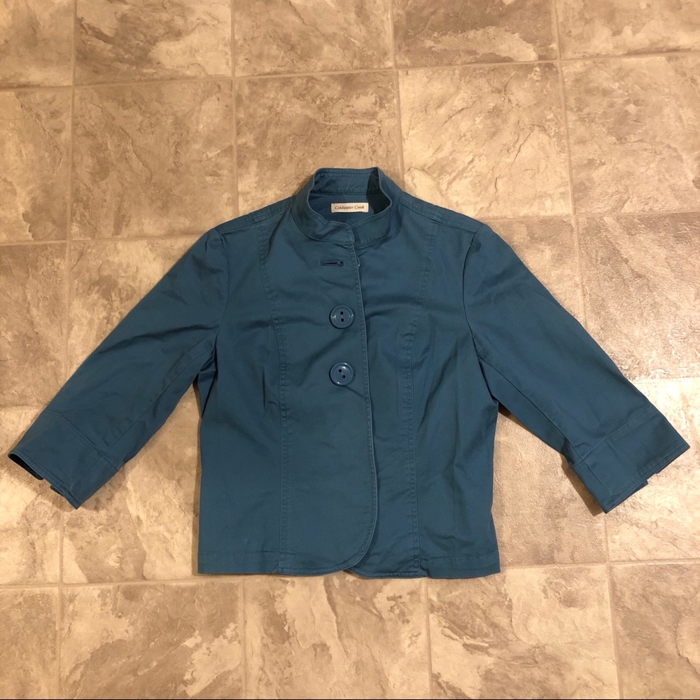 Coldwater Creek Blue Jacket